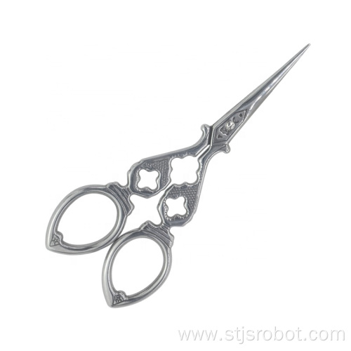 Custom logo Stainless steel professional beauty care tool eyebrow scissors manicure scissors